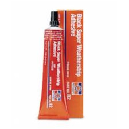 PERMATEX 5 fl oz Black Super Weatherstrip Adhesive Tube PEX81850